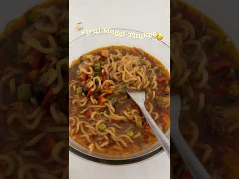 Maggi Thukpa Recipe 🍜 | Best maggi recipe. 🤤 #shorts #youtubeshorts #maggirecipe #thukpa #maggi