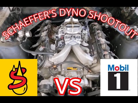 Hunting for Horsepower : Schaeffer's Oil vs Mobil 1 DYNO SHOOTOUT