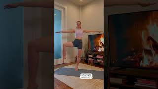 Standing Pilates workout ✨ #shorts #pilates #pilatesworkout #athomeworkout