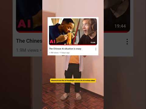 Reveal all the 4 Ai Pewdiepie review on his last ai video! #ai