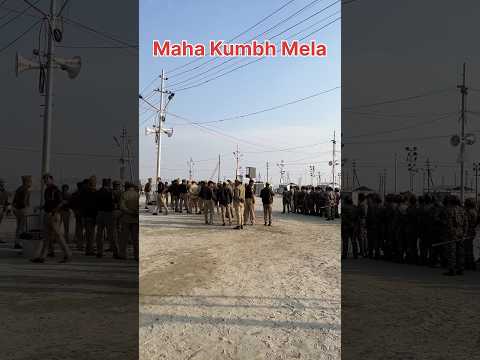 60,000 Police Men at Maha Kumbh Mela Prayagraj 2025 😱 #shorts