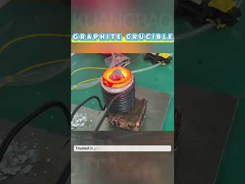 Silicon carbide crucible Aluminum copper gold melting refractory refinery graphite crucible #gold