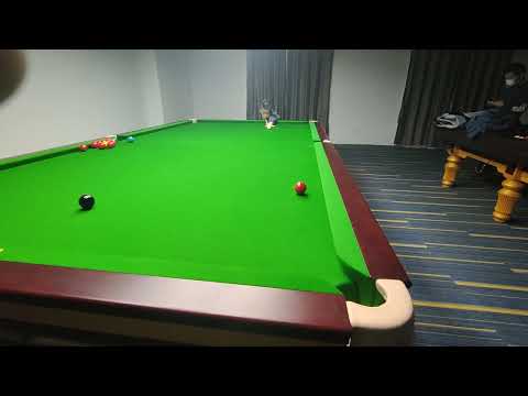 Training my 8 year old student Guan Hanlin at Yushan International Billiards Academy China