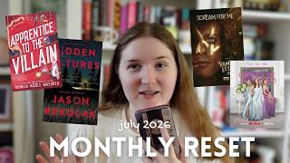 july reset ☀️ monthly reset routine, reading wrap up, & media consumed