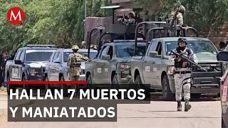 Gruesome discovery of 7 bodies on the border of Aguascalientes