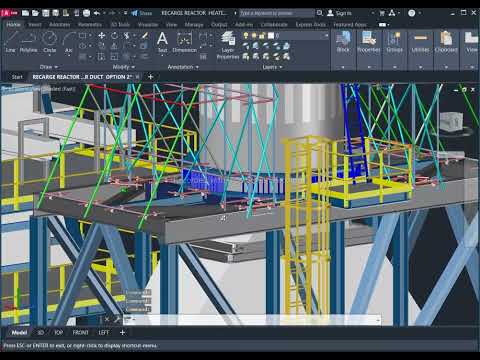 scaffold 3d drawing 08