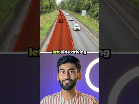 Why India has left side driving #shorts #interestingfacts