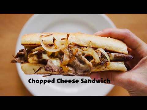 5 Mins Chopped Cheese Sandwich ASMR