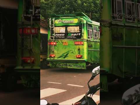 අලුතින් කරලියට ආපු එයාහ් කාවන් 2💚  Green Heart | #dj #bus #srilanka #buses #automobile #love #kavan2