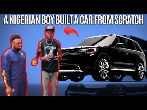 24-Year-Old Nigerian Builds Functional Car from Scratch! 🚗✨ | The Gravity Black Belt Story