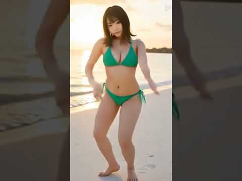 #美少女 #海 #水着