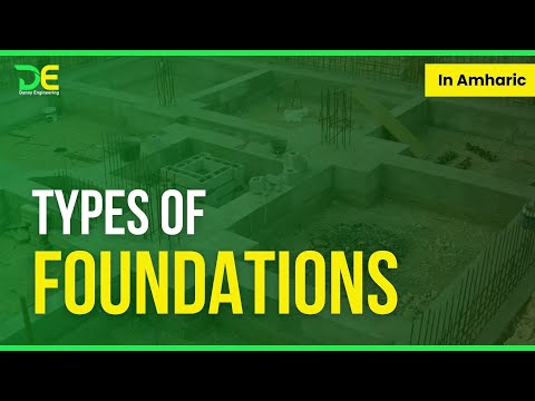 Types of foundations