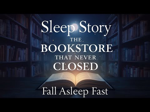 Calm Voice 💤 Sleep Story for Adults | The Bookstore That Never Closed | Fall Asleep Fast