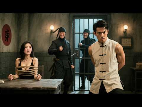 Kung Fu master sneaks into Japanese prison, massacres 500 people, rescues captured girl！