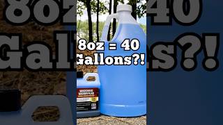 8 oz = 40 Gallons?! Maplefield Windshield Fluid #carhack #carcleaningtips #carcare