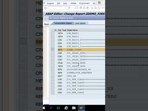 Selection Screen Skip in ABAP || abap training