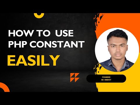How to use PHP Constant Variable in Bangla