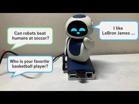 I had my first conversation with a handmade communication robot. #robot #handmade #engineering
