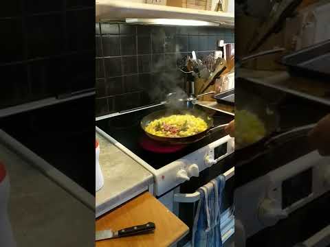 Flipping hash #shorts #shortscooking #flipping