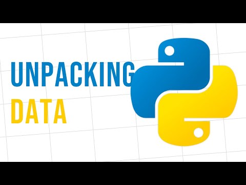 Unpacking Python data