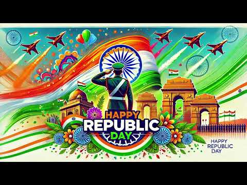 Happy Republic Day 2025 | गणतंत्र दिवस  | Best Wishes Premium Visuals, | Greetings | Video Status