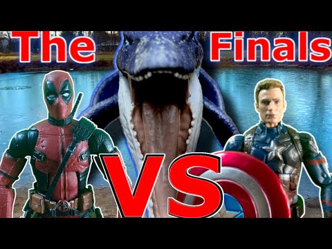 Deadpool Vs Captain America Marvel Action Figure Tournament (Finals)