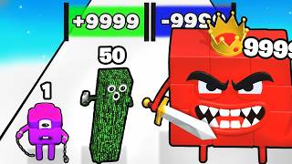 NUMBERCUBE MERGE RUN EVOLUTION! - Number Cube 3D