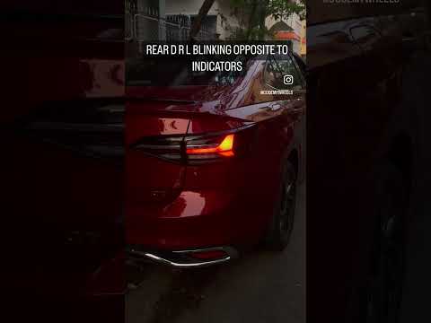 REAR DRLS BLINKING OPPOSITE TO INDICATORS CODED FOR VIRTUS SLAVIA TAIGUN KUSHAQ