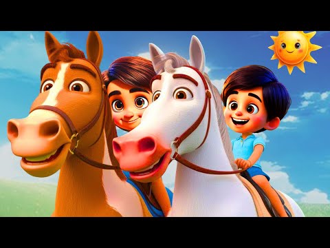 लकड़ी की काठी, काठी पे घोड़ा | Lakdi Ki Kathi Kathi Pe Ghoda Song | Hindi Story | Cartoon Story Rhyme