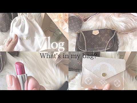 【Vlog】What's in my bag?ミニバッグに入れてる中身紹介
