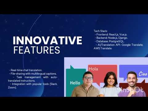 Multilingual team collaboration tools