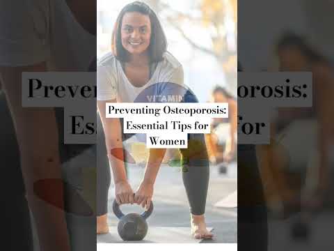Preventing Osteoporosis: Essential Tips for Women #osteoporosis #bonehealth #menopause  #womenhealth