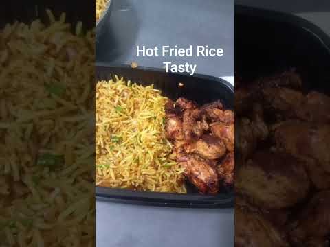 Tasty Hot Fried Rice!#healthyfood #yummyfood #highlight#everyone