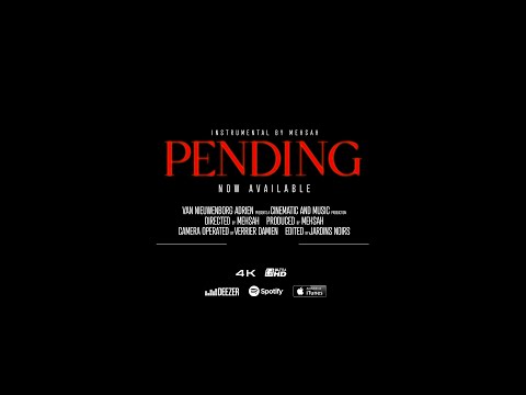 MEHSAH - PENDING ( MY LAST INSTRUMENTAL BOOM BAP )