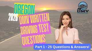2026 Oregon DMV Written Driving Permit Test Study Guide - Part 1