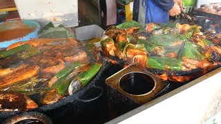 Delicious IKAN BAKAR- GRILLED FISH FEAST in Kuala Lumpur | Food and Travel Channel | Malaysia