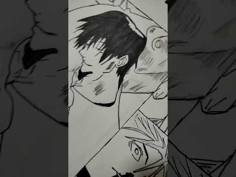 FINALLY FINISHED IT #anime #phonk #jjk #art #dontflop #drawing #sketch #fyp
