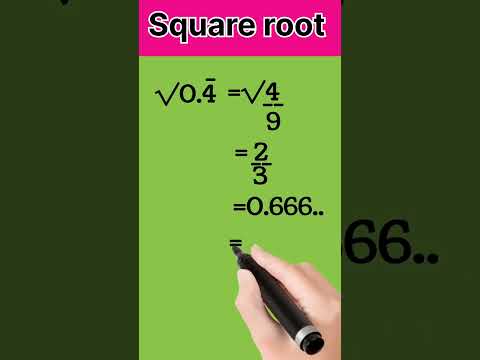 Square root #shorts #trickymath