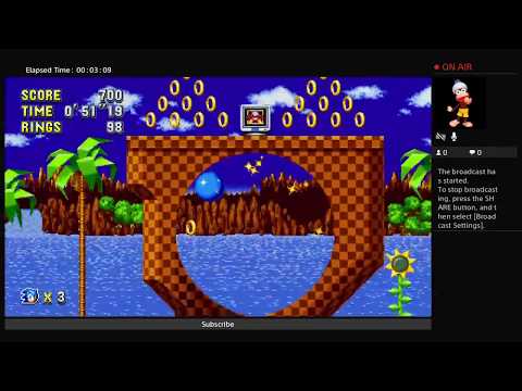 Sonic Mania Livestream