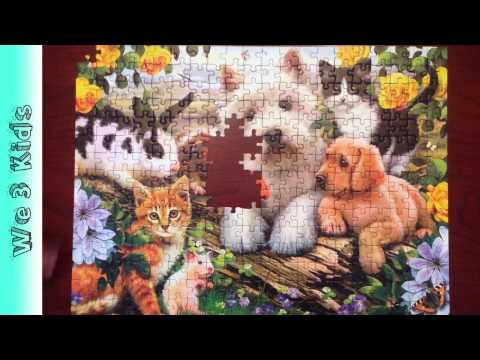 Ravensburger Puzzle - Children's Puzzle - Original 300 pieces - Happy Animals