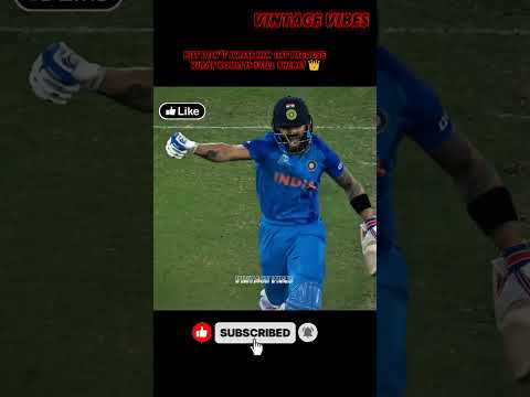King Kohli's Ultimate Revenge 👑 After Wicket & Critics! (India vs Pakistan T20 World Cup Epic)