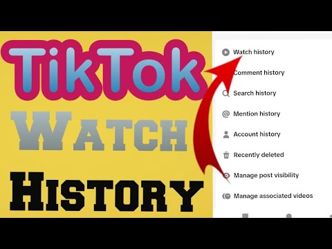 How To Watch History On TikTok !! TikTok ke  History kaise check Karen