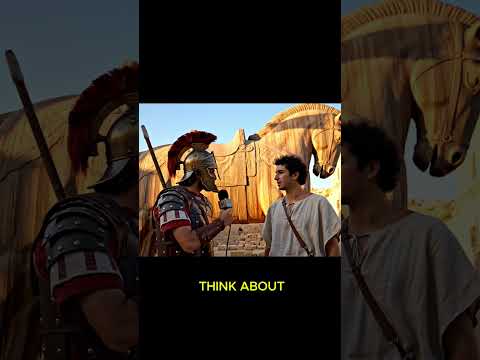 POV: Someone left the horse #history #pov #troy #ai