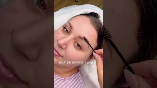 Flawless Brows in 1 Session! 🤍 #microblading #permanentmakeup #browsfordays #lowmaintenancebrows