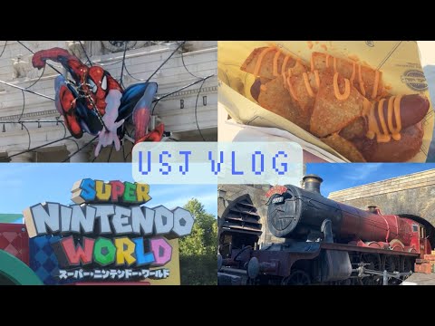 【vlog】20歳年の差カップルのUSJデート♪ | ニンテンドーワールド | USJグルメ | ミニオン