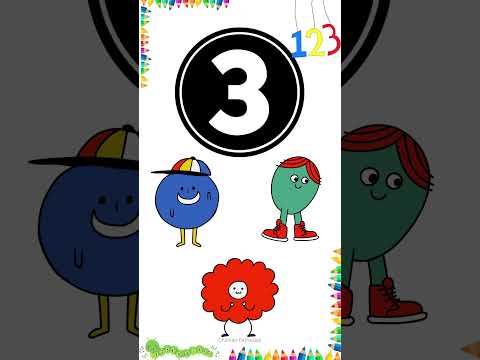 Counting Numbers 1 to 10 with Cartoons | Fun Learning for Kids