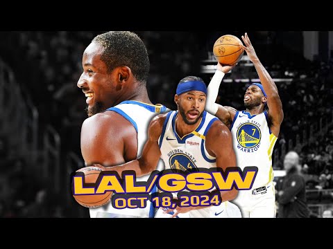 A Perfect Warriors Pre-Season🔥🔥 | GSW/LAL Breakdown | October 18, 2024