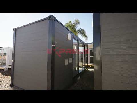 6m Portable Cabin - Glass Panels