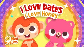Muslim Songs For Kids 🍯  I Love Dates I Love Honey ☀️  @RaefMusic & MiniMuslims