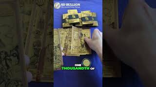 1 Oz Gold Coin Vs 1000 Goldbacks - Which Would You Rather Spend?  #preciousmetals #goldcoins